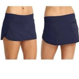 Athleta Kata Swim Skirt Size L, Black